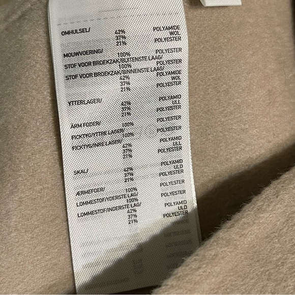 Uniqlo Double Face wool blend Long Coat - Picture 14 of 14